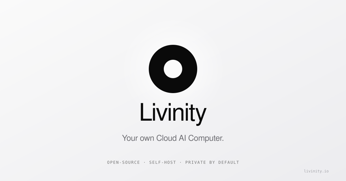 Livinity screenshot